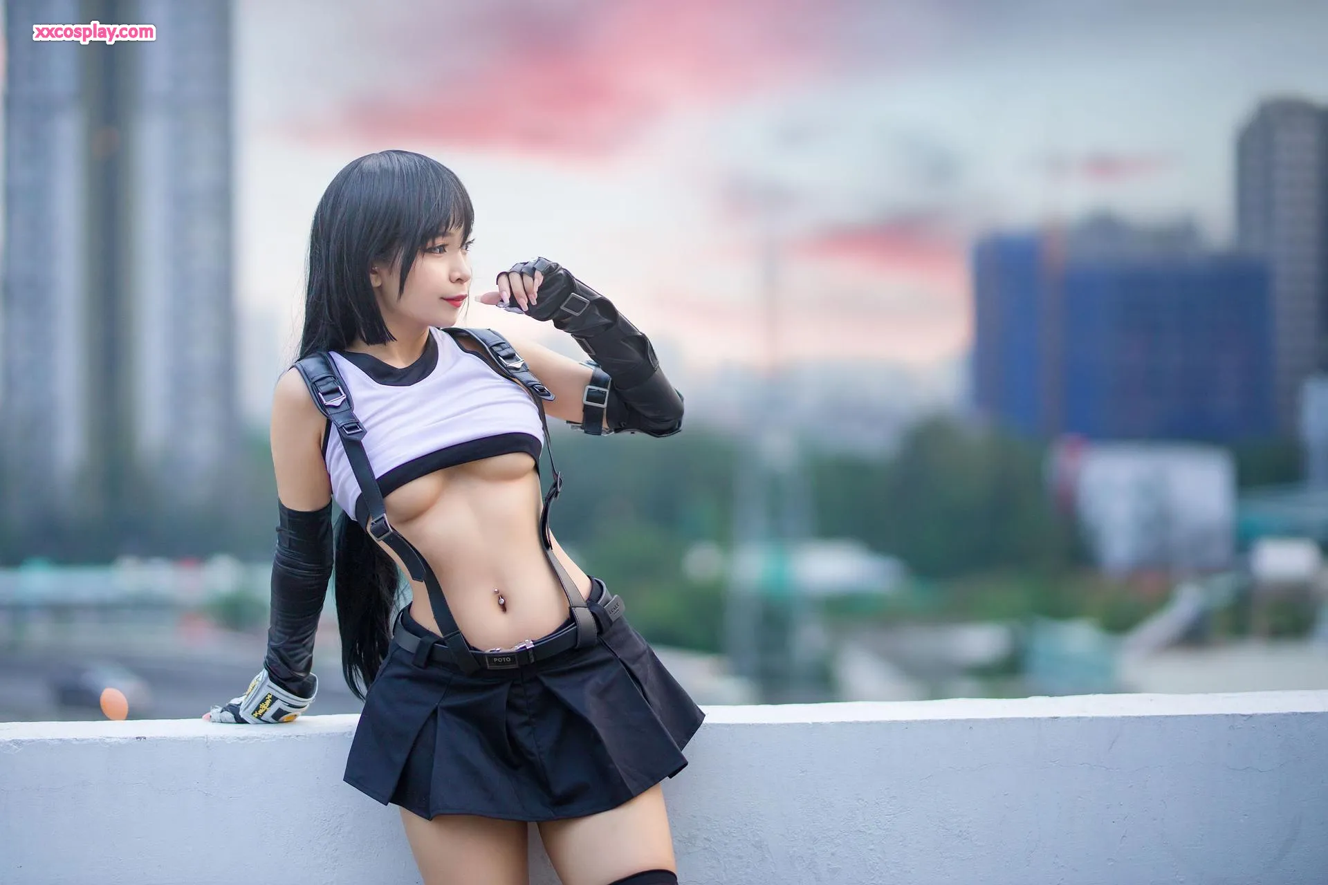 Umeko J as Tifa Lockhart